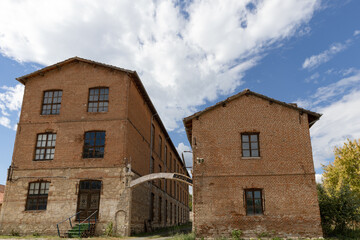 Historical Industrial complex Tzivre Silk Factory in Soufli Evros Greece