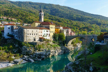 Fototapeta na wymiar Kanal, Slovenia