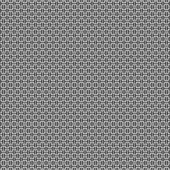 Seamless stylized Sayagata pattern. Repeated interlocking figures background. China ornament. Traditional window tracery image. Ancient ethnic mosaic motif. Digital paper for textile print.