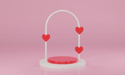 pink heart shaped lollipop