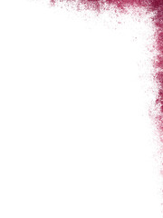 Pink metallic frame. Watercolor luxury frame. Glamour decorative frame.