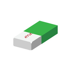 Eraser Icon. Office Concept. - Vector