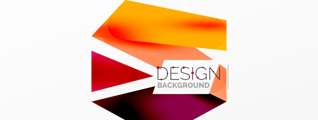 Background color abstract overlapping lines. Minimal composition vector illustration for wallpaper banner background or landing page