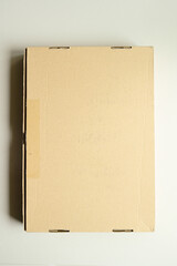 brown box packaging for shipping, paper textured