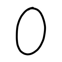 Handwriting Alphabet O © Nokwernder.design