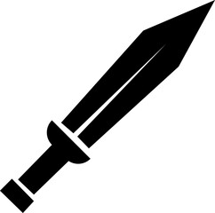 Sword icon trendy design template on white background..eps