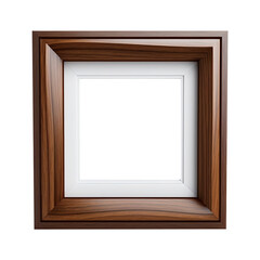 Fototapeta premium wooden square frame