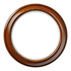 wooden round frame