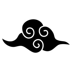 chinese cloud icon

