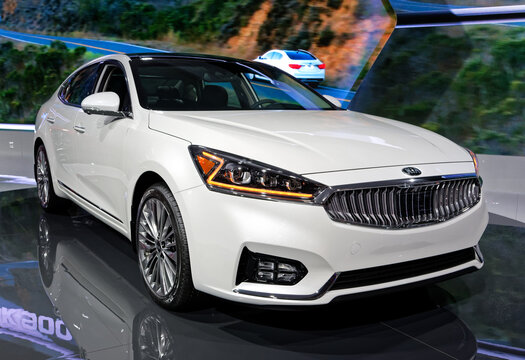 TORONTO, CANADA-FEBRUARY 25, 2017: KIA Optima at the 2017 Canadian International AutoShow in Toronto.