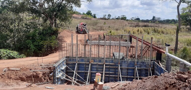 acero de estribo de puente