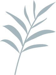 Abstract leaf branch vector