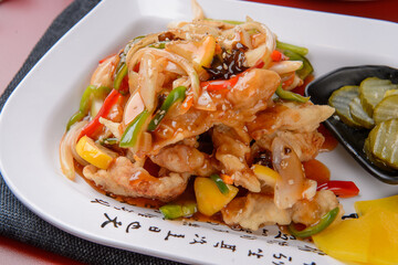 Chinese-style fried dish