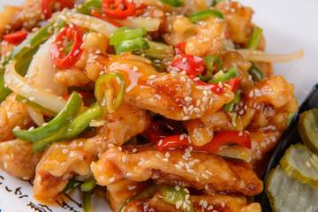 Chinese-style fried dish