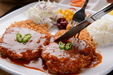Pork cutlet