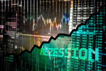 Börse, Wirtschaft und die Rezession