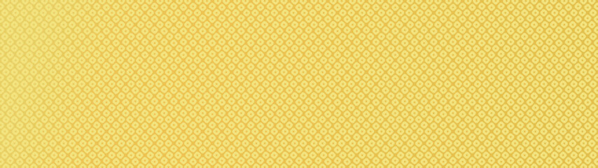 かわいい日本の伝統的な文様 - グラデーション付きの金色の鹿の子模様のイラスト素材 - ワイド
