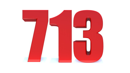 713 number