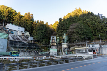 Obraz premium lime mining industry in Japan