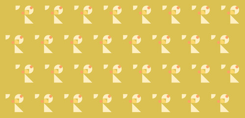 Naklejka premium modern trendy wallpaper brochure poster or banner. Abstract scandinavian bauhaus colorful background.