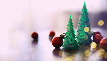 Christmas or New Year dark wooden background, Xmas board framed with season decorations, space for a text