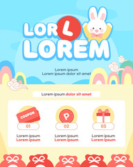 New Year's Day Shopping Event Template
