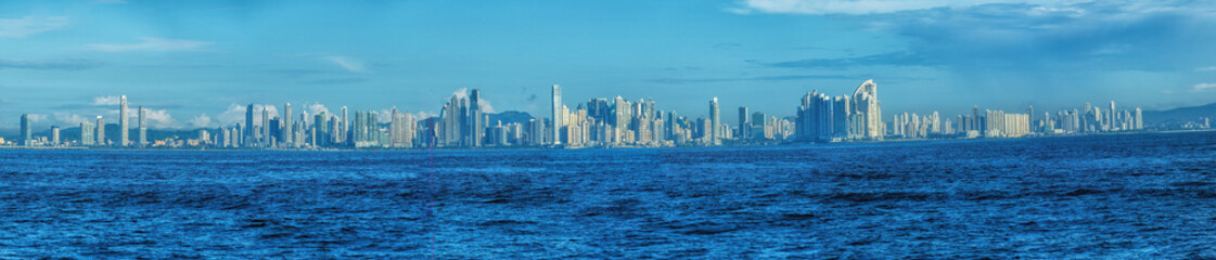 Fototapeta premium Panama City, Panama, skyline