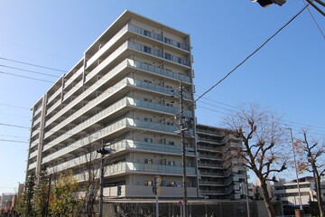 Obraz na płótnie Canvas A typical Japanese apartment in 2020