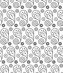 Abstract geometric seamless pattern. Vector illustration. EPS 10