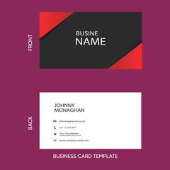 Naklejka na ściany i meble business card template