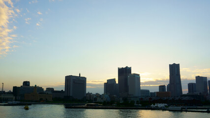 Evening in Yokohama