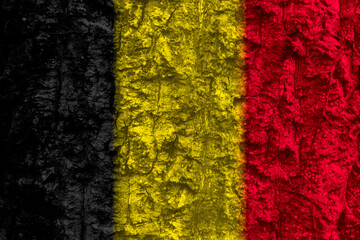 Belgian flag texture as background