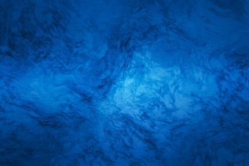 Cement wall background, dark blue gradient old wall pattern, blue abstract wall background, dark blue cement texture old wall pattern.