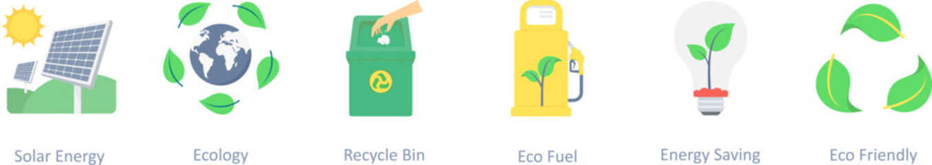 solar energy, ecology, recycle bin