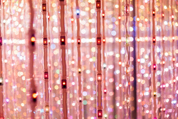Abstract Led wall for background