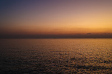 Sky and Ocean before Sunrise
