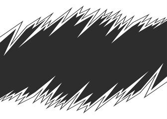 Abstract background with jagged spike pattern and with some copy space area