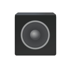 Audio icon. Sounds sign. Desktop folder icons. Computer theme. Equalizer app. Digital software symbol. Vector illustration.