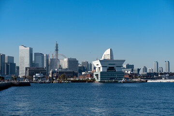 Fototapeta premium 横浜市 みなとみらいの風景