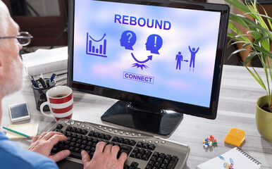 Rebound concept on a computer