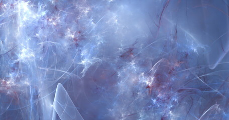 Fractal art. Texture for creative graphic design. Background for wallpaper, interior, booklet cover, flyer, banner.