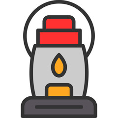 Oil Lamp Icon