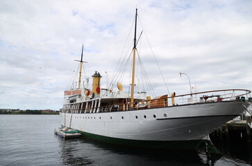 Sailing ship in the port of Halifax, Nova Scotia