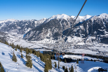 Ski resort Bad Hofgastein, Austria