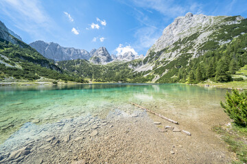 Obraz na płótnie Canvas Seebensee lake, Austria