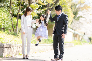 Obraz premium 家族のポートレート