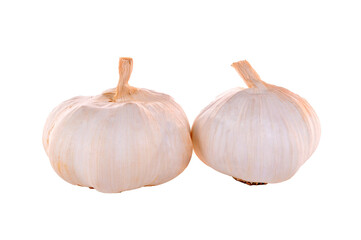 Garlic cloves on transparent png
