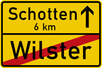 This sign indicates the end of a lanelanes. All the traffic in this lanethese lanes must merge into the adjacent lane. Direction Signs, road signs Germany