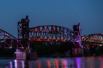 The Junction Bridge in Hot Springs, Arkansas