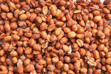 Beautiful honey peanuts image